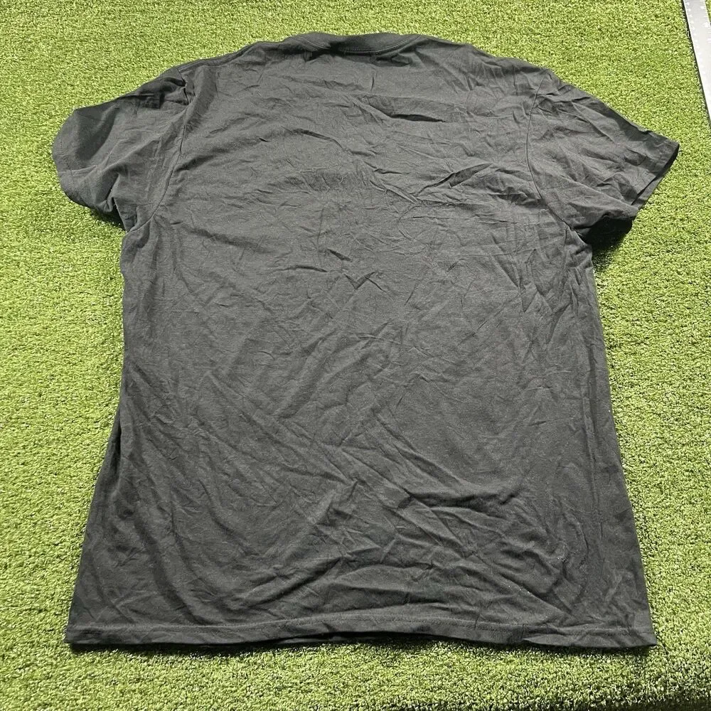 New York Jets Shirt Fanatics Men's Black Tee L Football NWOT